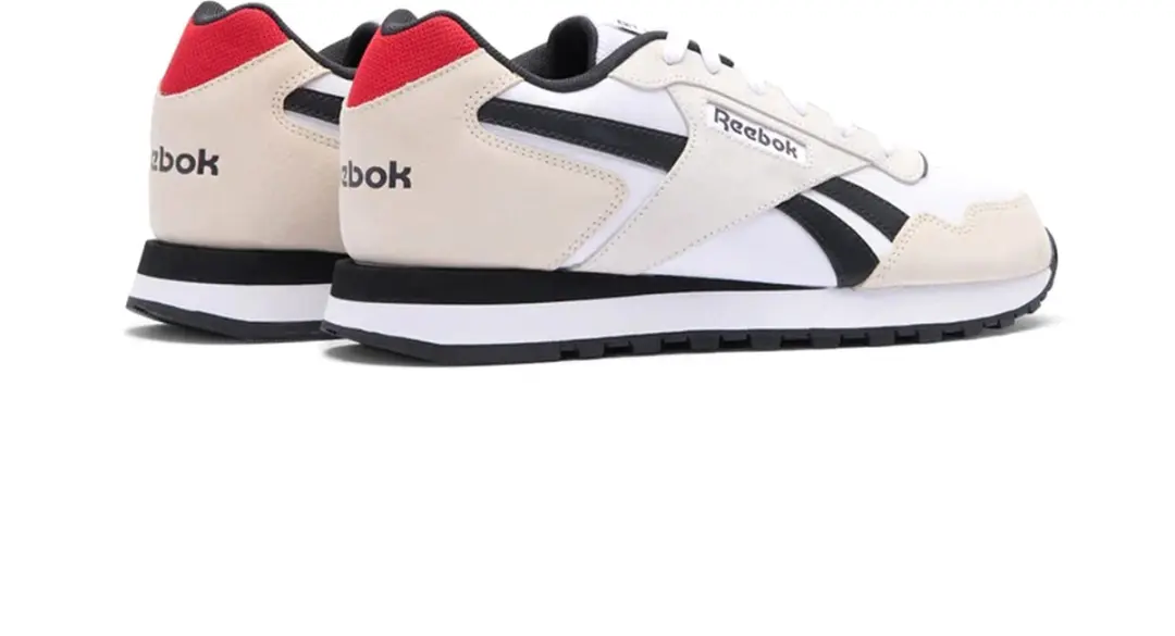 Reebok Glide Sneakers - Wit/Rood/Zwart - afbeelding 5 van 6