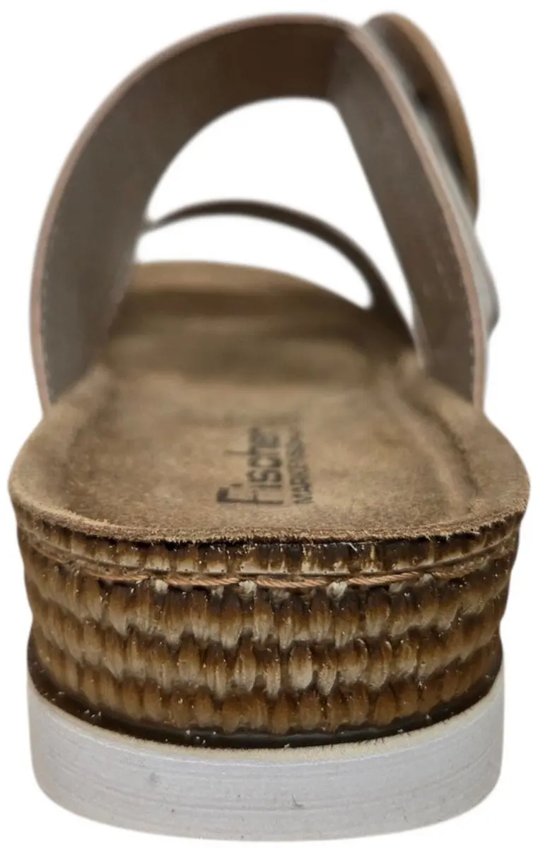 Fischer 556207 Slippers Dames - Zilver - 41 - afbeelding 4 van 5