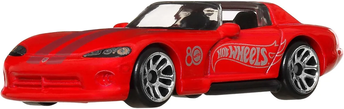 Hot Wheels JGK09 Voertuigenset - Rood - afbeelding 4 van 6