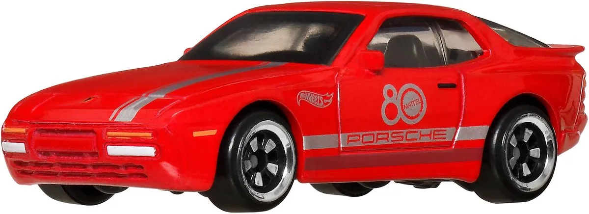 Hot Wheels JGK09 Voertuigenset - Rood - afbeelding 6 van 6