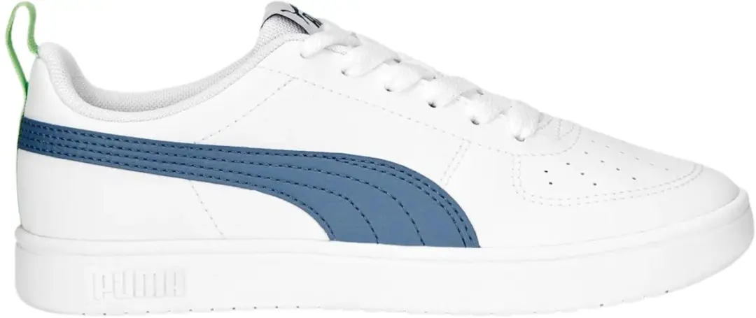 Puma Schoenen Kinderen Rickie Jr Wit-Blauw