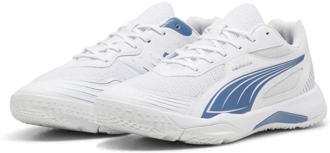 Puma Indoorschuhe Low Solarflash III 107850 Puma White-Blue Horizon-42