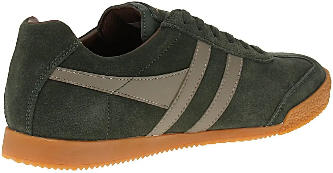 Gola Harrier Suede CMA192 Heren Sneakers - 44 - Groen - afbeelding 2 van 6