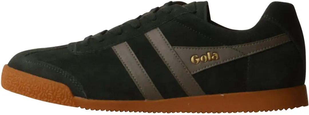 Gola Harrier Suede CMA192 Heren Sneakers - 44 - Groen - afbeelding 3 van 6
