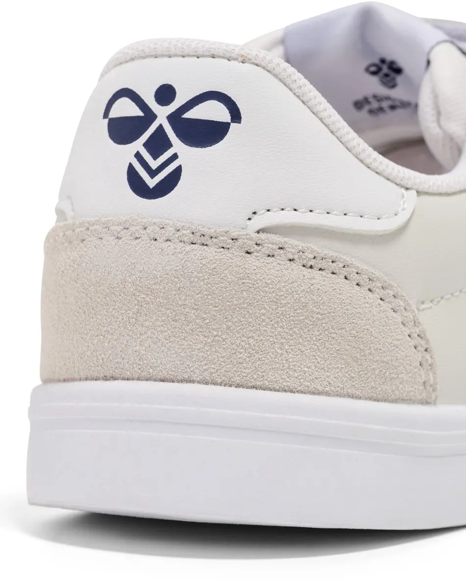 Hummel Slimmer Stadil Leather Low Jr - Witte schoen 36