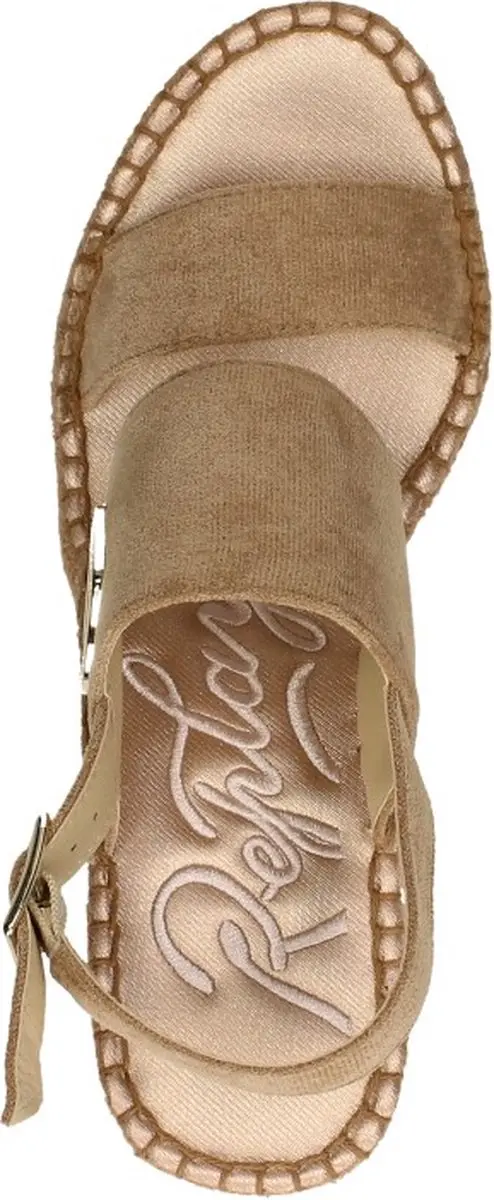 Replay Susan Micro Met Sandalen Touwzool - Beige - Maat 37 - afbeelding 4 van 6