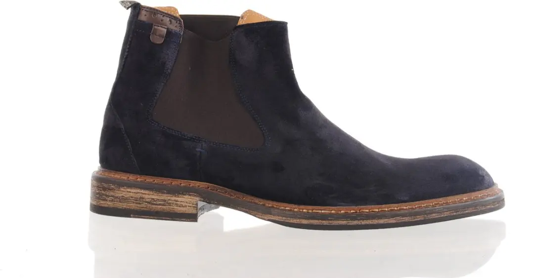 Floris van Bommel Chelsea Boot De Moker blauw