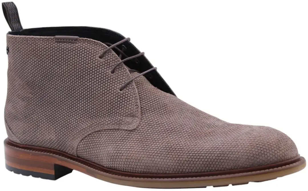 Floris van Bommel De Normer Veterschoenen SFM-50132 - Taupe - Maat 43⅓