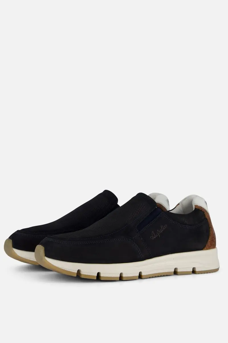 Australian Eagle Instappers Blauw Nubuck