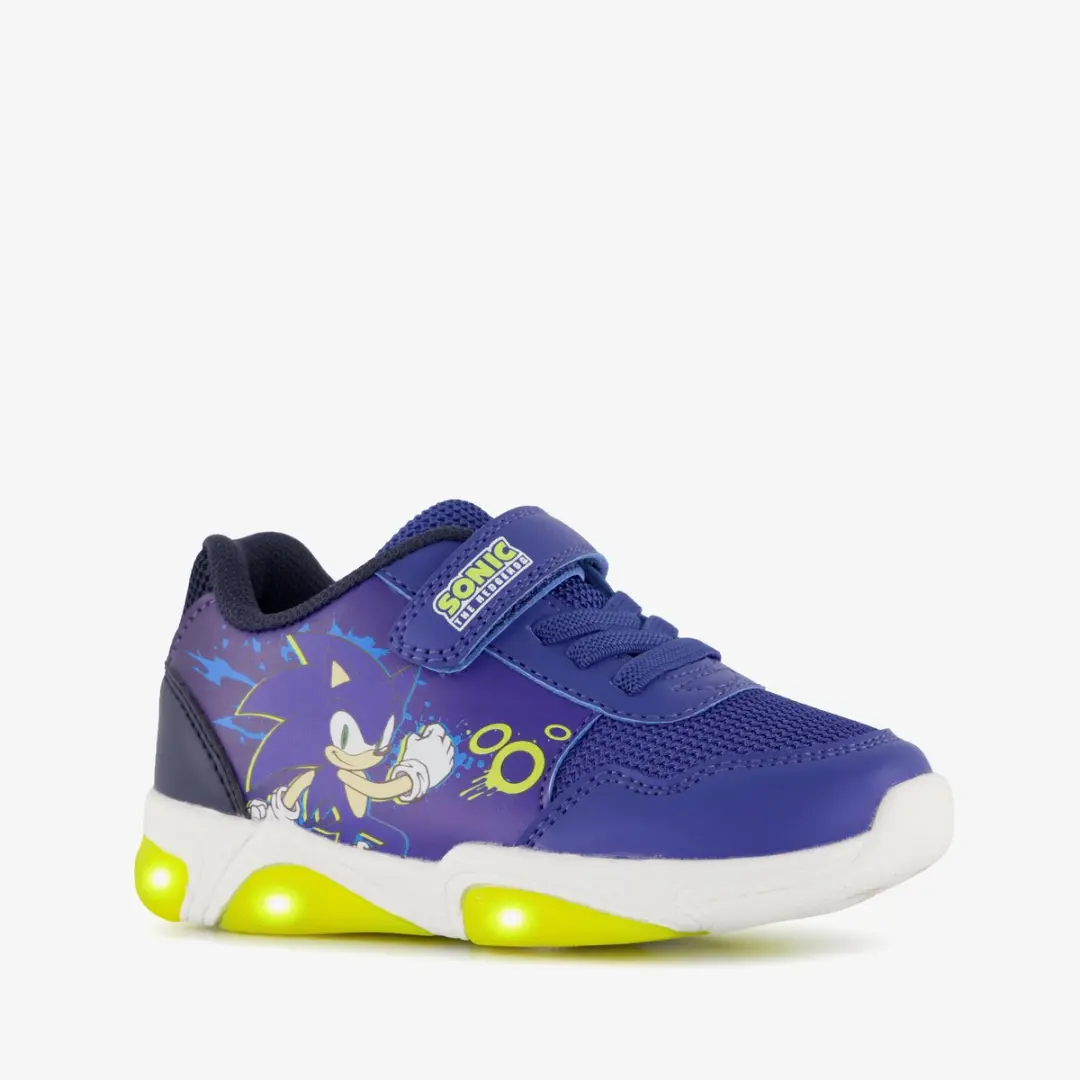 Sonic jongens sneakers met lichtjes