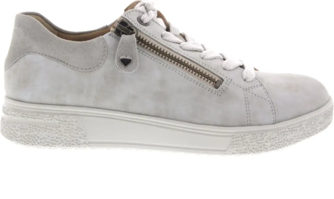 Dames Veterschoenen Hartjes Grijs