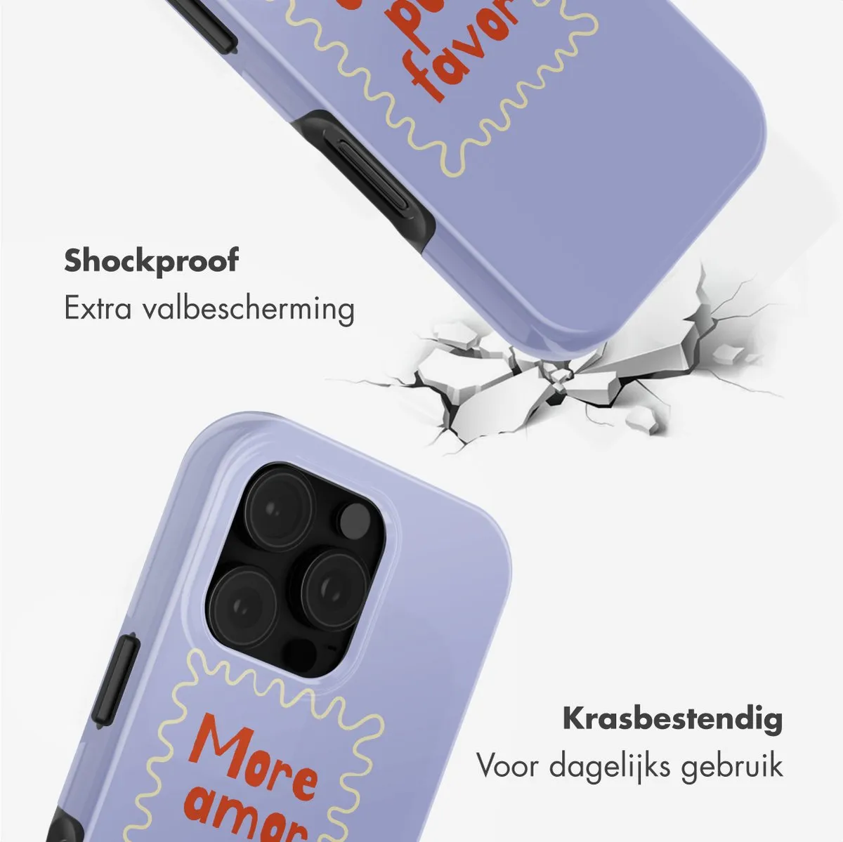 Selencia Hoesje iPhone 16 Pro Max - MagSafe - More Amor