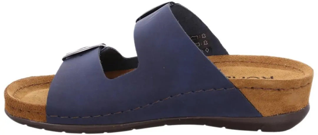 Rohde Dames Slipper 5856-56 Blauw - Maat 42 - afbeelding 6 van 6