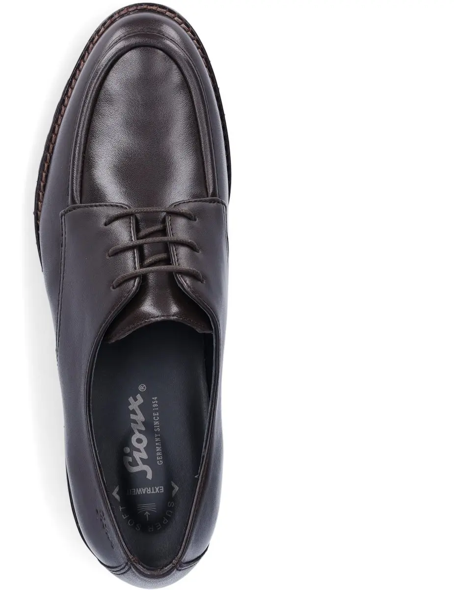 Sioux 41282 749 H Veterschoenen Dames - Bruin Leer - 40 - afbeelding 6 van 6