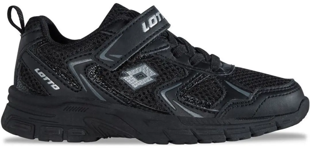 Lotto Kitaura K Kinder Sneakers - Zwart - 34 - afbeelding 2 van 6