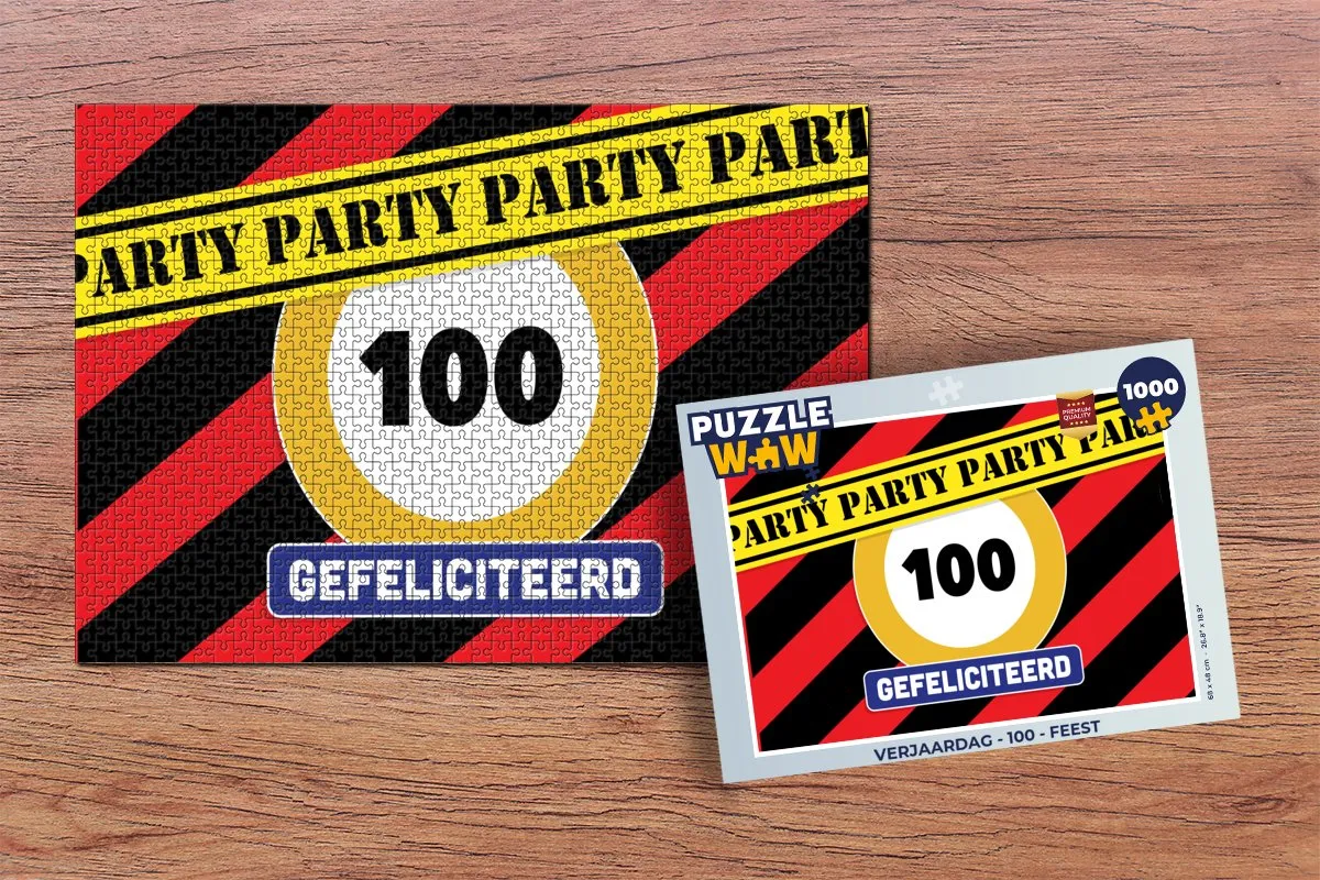 PuzzleWow Legpuzzel 1000 Stuks - Multicolor