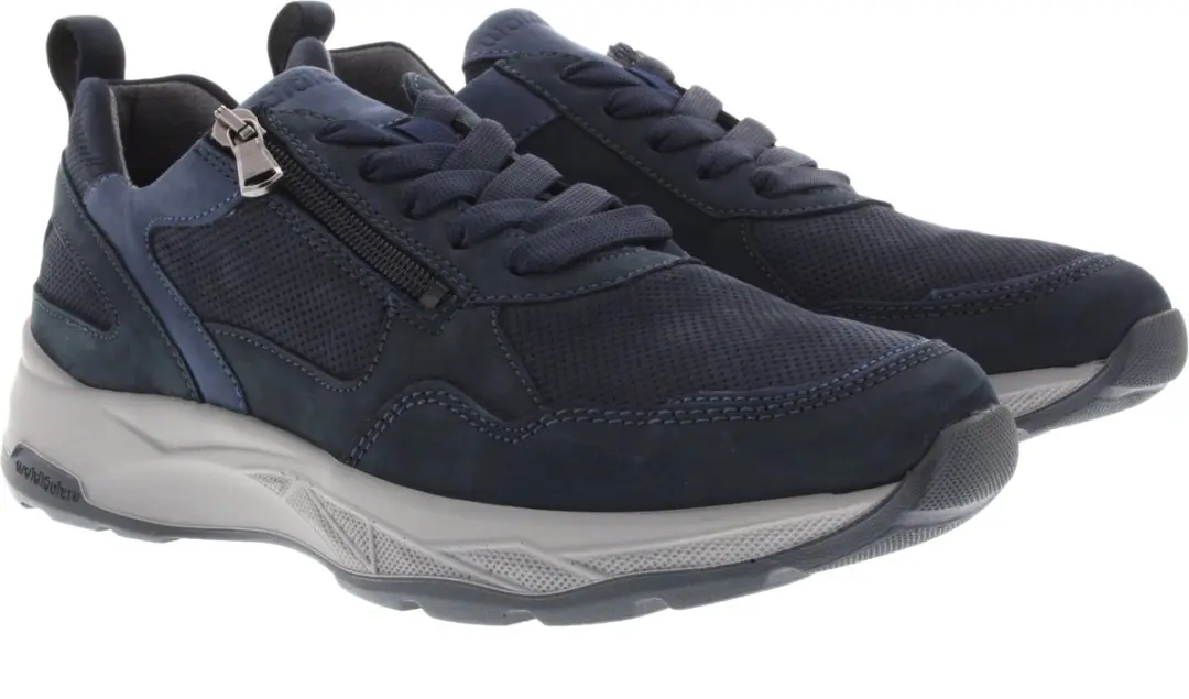 Wäldlaufer Tom Heren Sneakers 713003-300-537 - Donkerblauw - afbeelding 4 van 6