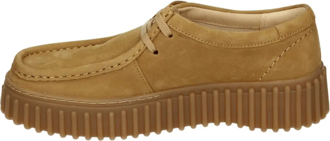Clarks Torhill Bee Dames Veterschoenen - Cognac 39 - afbeelding 6 van 6