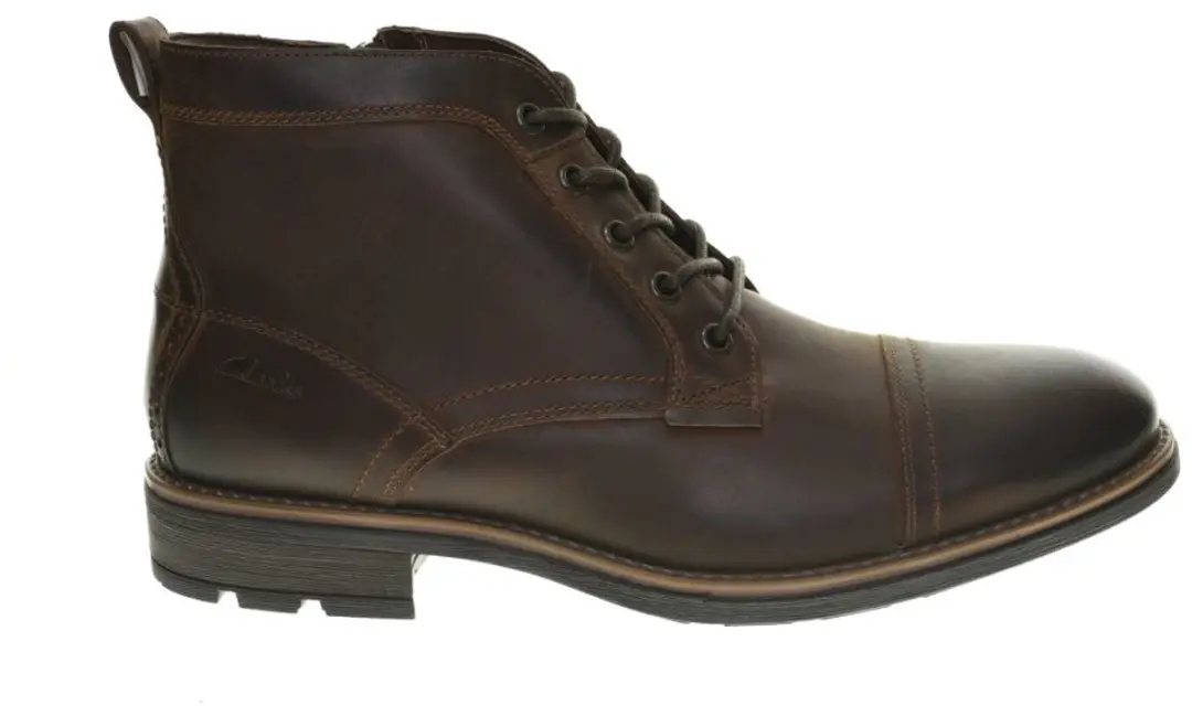 Bruin Bottine Clarcks Emmet maat 40