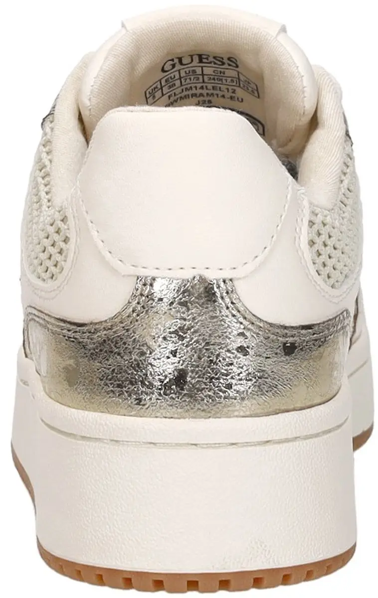 Guess Miram Sneakers Laag - goudkleur - Maat 37 - afbeelding 6 van 6