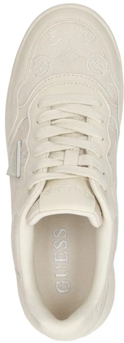 Guess Miram7 Sneakers Laag - Beige - 36 - afbeelding 5 van 6