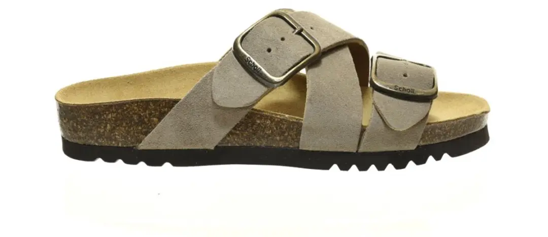 Scholl Selene Dark Beige Slipper maat 38