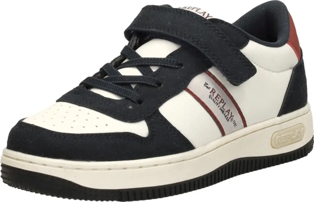 Replay Epic JR Low Klittenband Sneakers - Blauw - Maat 35 - afbeelding 4 van 6