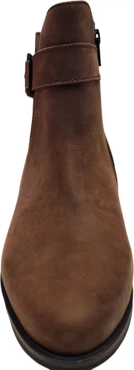 Wolky Zavalla HV 0288412 Enkellaarzen - Bruin Nubuck