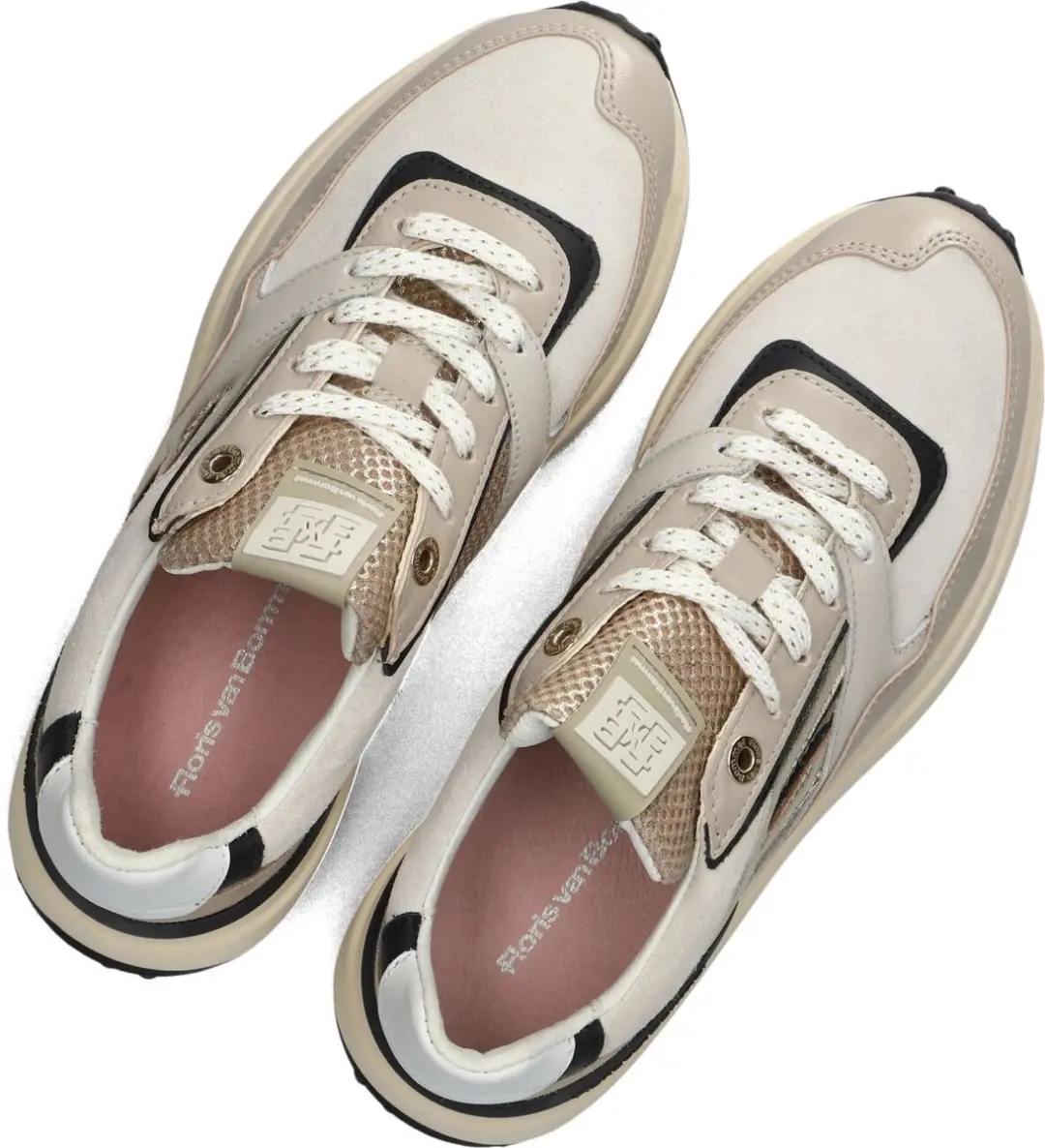 Floris van Bommel Sfw-10128 Sneakers - Beige - Maat 40 - afbeelding 5 van 6