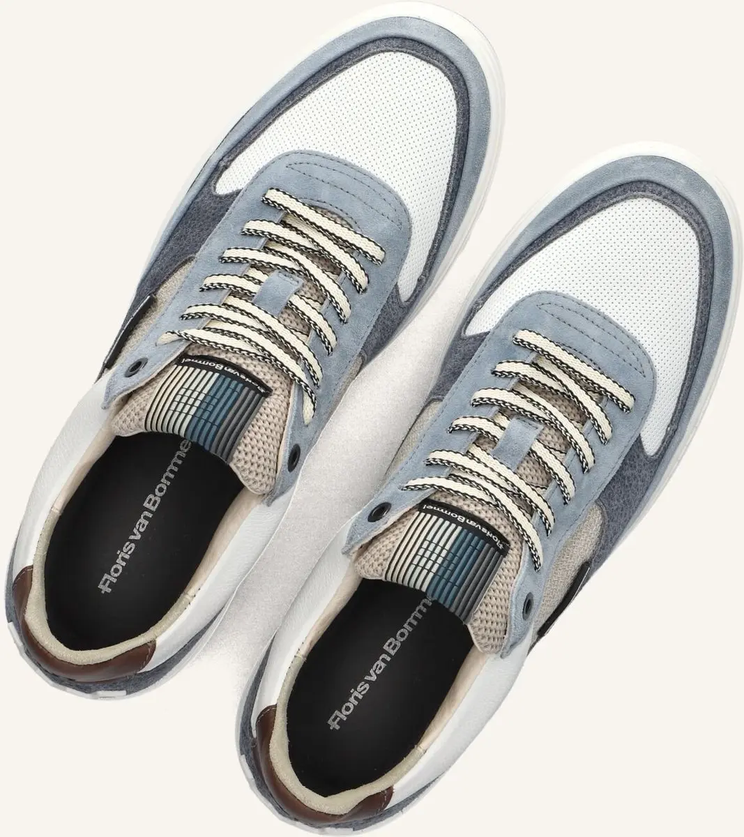 Floris van Bommel De Kupster Sneakers SFM-10143 - Blauw - afbeelding 3 van 6