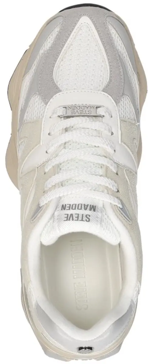 Steve Madden Speeder Sneakers - Maat 40 - Wit - afbeelding 5 van 6