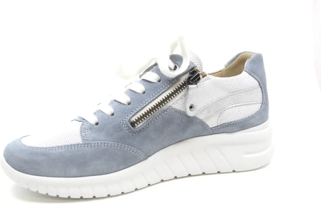 Hartjes WAVE SHOE Lage Sneakers 162.2402/31 - Wit/Blauw - afbeelding 2 van 6