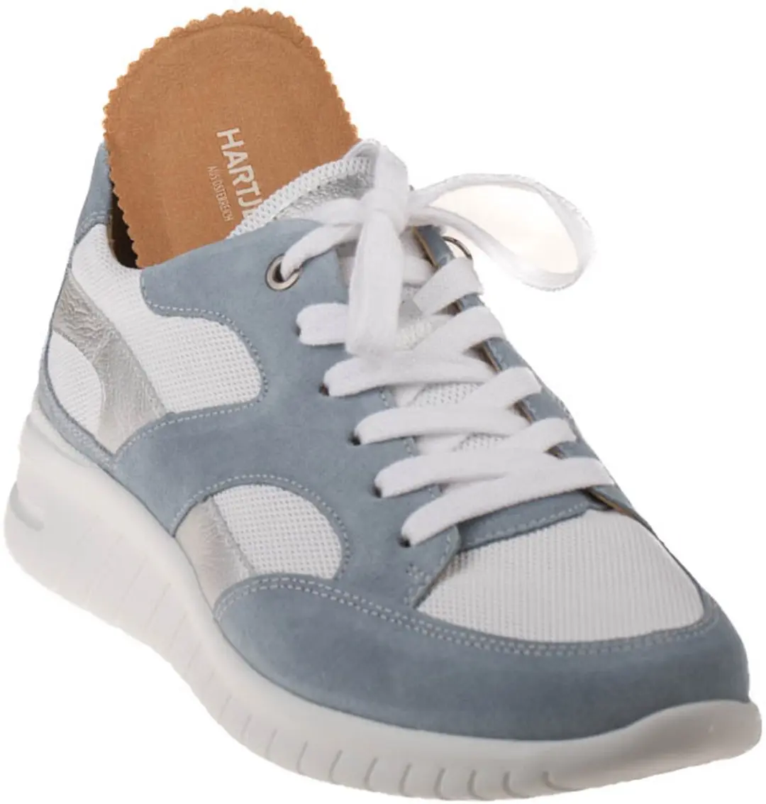 Hartjes WAVE SHOE Lage Sneakers 162.2402/31 - Wit/Blauw - afbeelding 4 van 6
