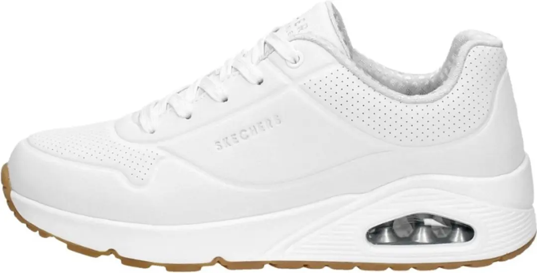 Skechers Uno Air Blitz 40201 Dames Sneakers - Wit - afbeelding 2 van 6