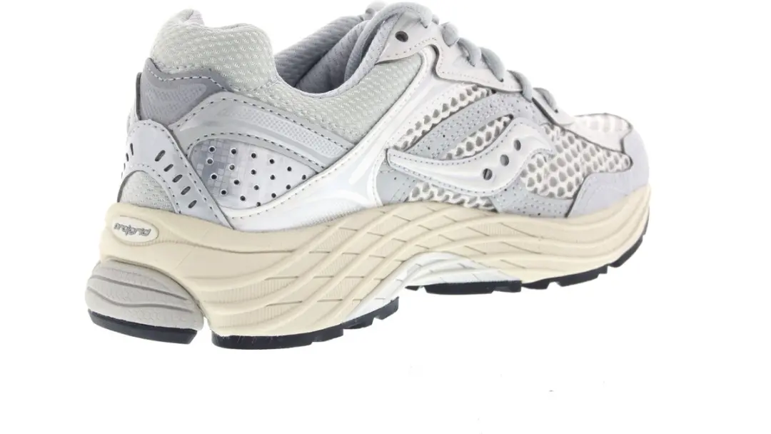 Saucony Progrid Omni 9 Dames Sneakers - Zilver - Maat 39 - afbeelding 4 van 4