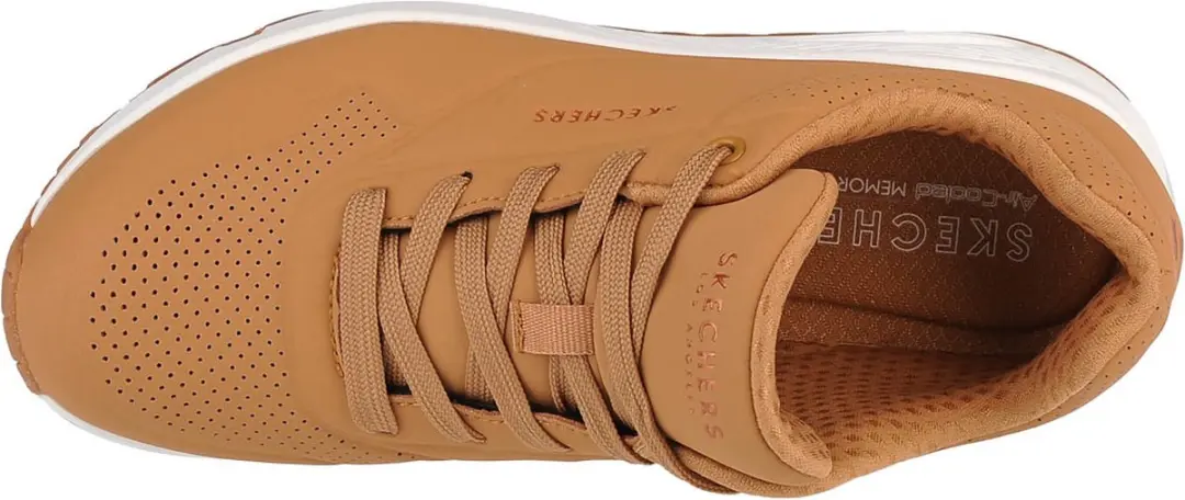 Skechers Uno-Stand on Air 73690-TAN Sneakers - Bruin - afbeelding 3 van 4