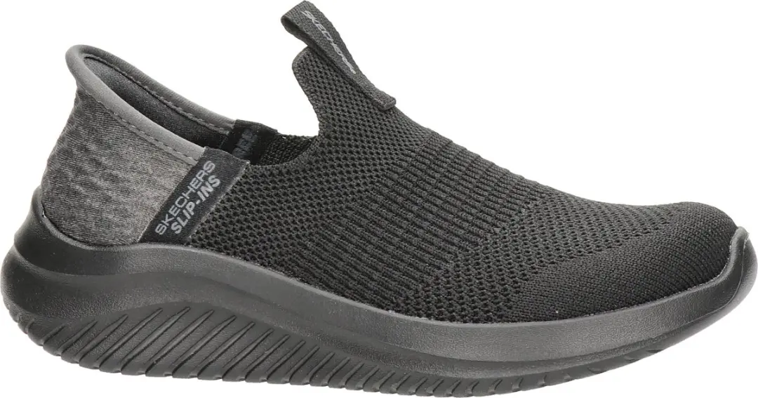 Skechers Ultra Flex 3.0 Kids Instapschoenen - Zwart - Maat 28 - afbeelding 6 van 6