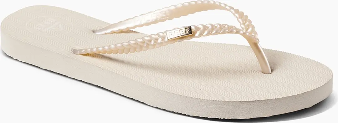 Reef Seaside Twist Teenslipper CJ3607 - Gebroken wit/Zand - afbeelding 3 van 6