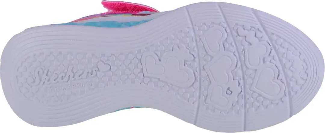 Skechers Flutter Heart Lights Groovy Swirl 303253L-HPLV Sneakers - Roze - afbeelding 4 van 4