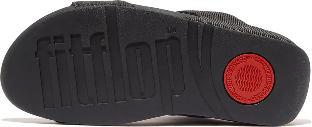 FitFlop Lulu Glitz-Canvas Slides - Maat 41 - afbeelding 3 van 4
