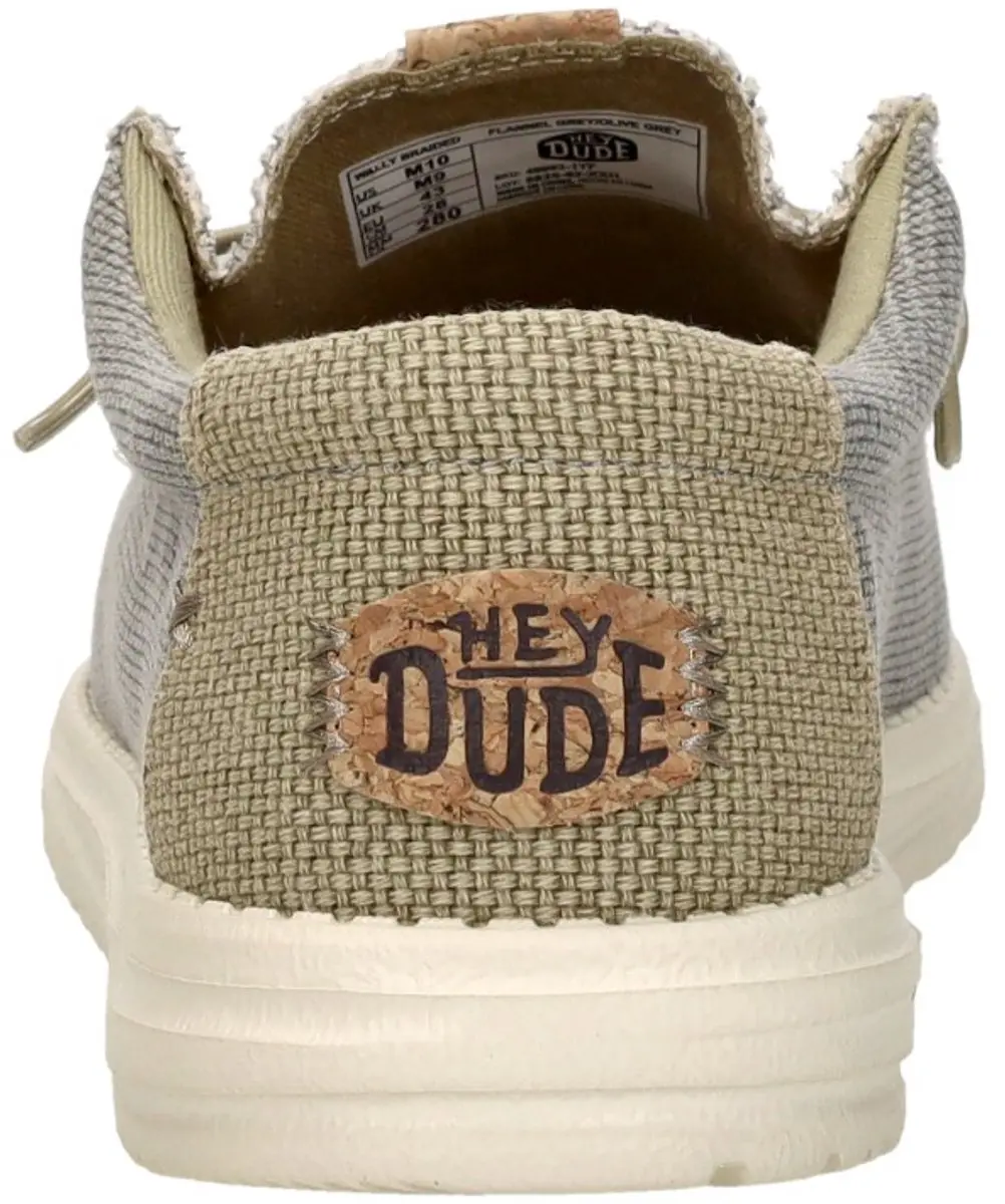 HEYDUDE Wally Braided Instappers - Maat 41 - Blauw - afbeelding 6 van 6