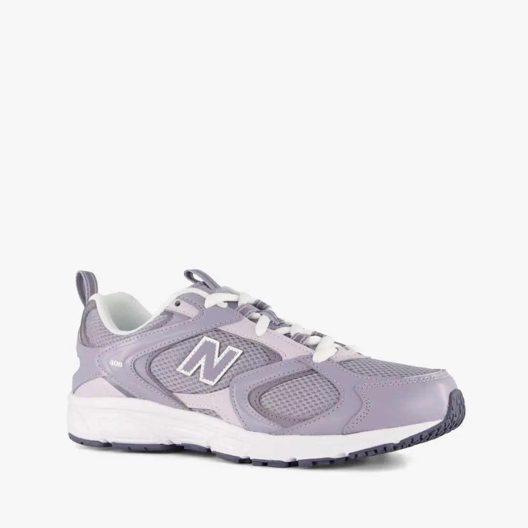 New Balance 408 leren dames sneakers paars