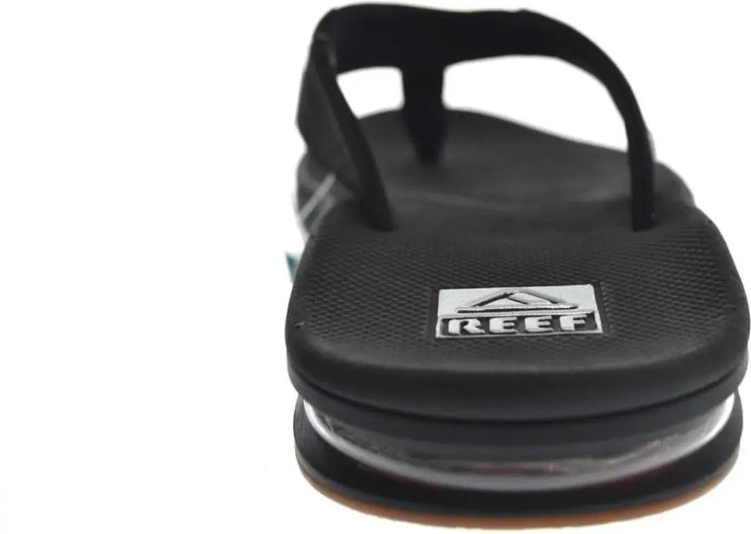 Reef Fanningblack Teenslipper - Zwart/Zilver - Maat 40 - afbeelding 3 van 6