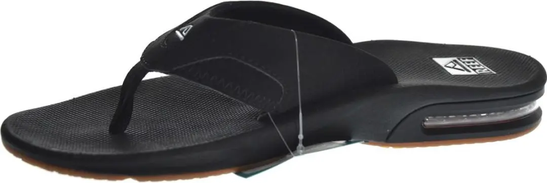 Reef Fanningblack Teenslipper - Zwart/Zilver - Maat 40 - afbeelding 4 van 6