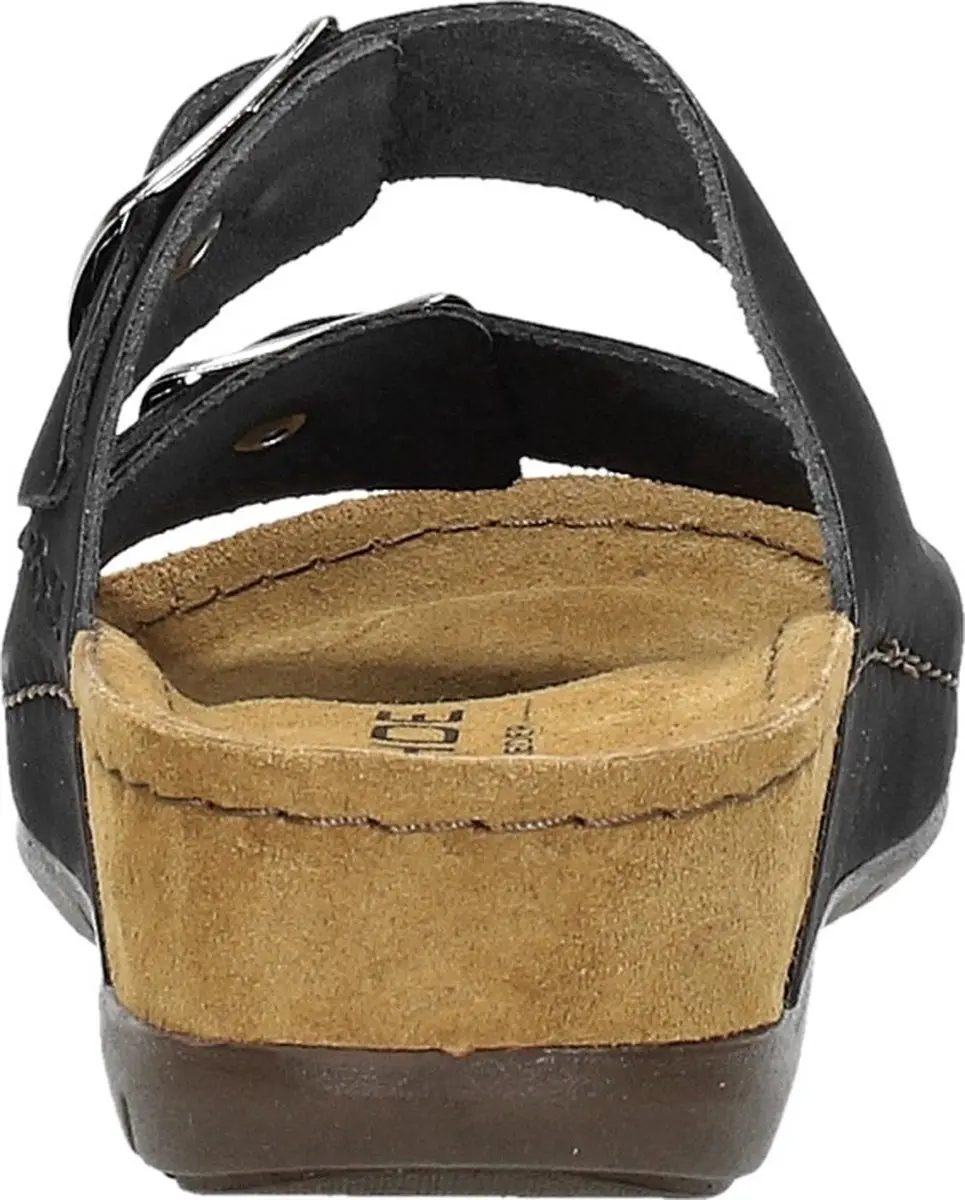 Rohde 5856 Dames Slippers - Slides 36 - Zwart - afbeelding 6 van 6