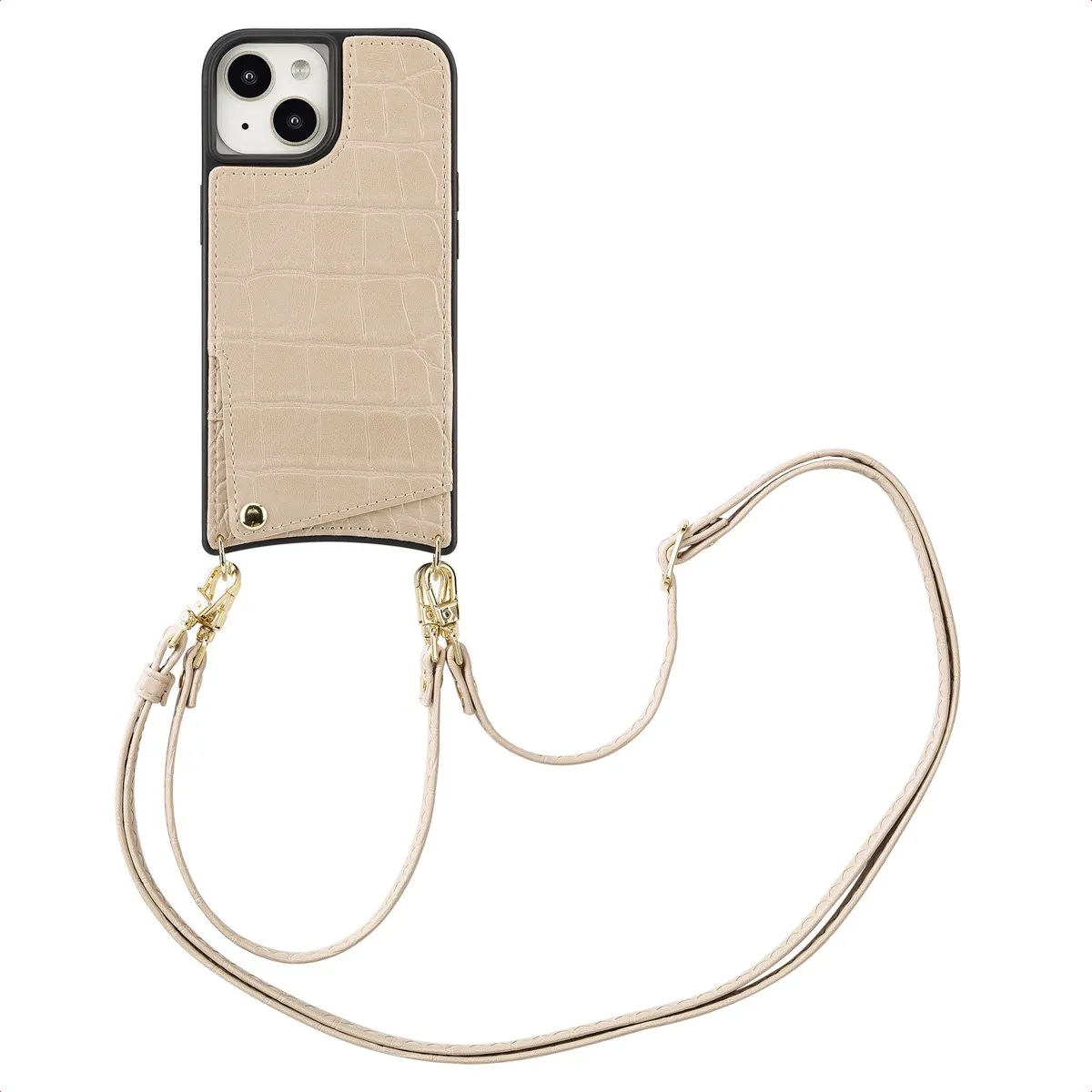 Selencia Croco Hoesje iPhone 15