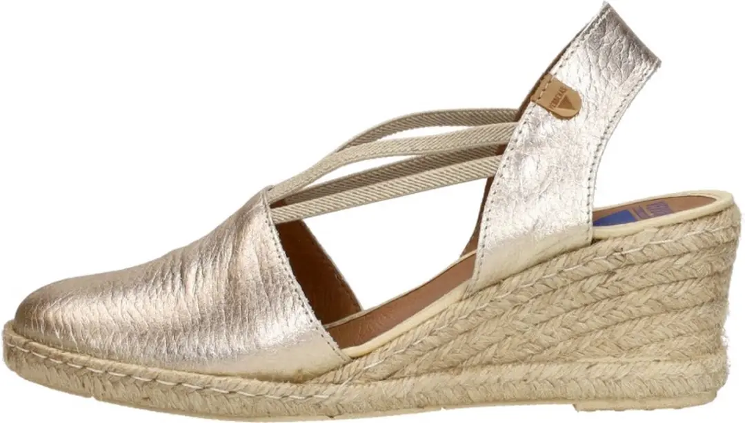 Verbenas Maika Sandalen Touwzool - goudkleur - Maat 39 - afbeelding 2 van 6
