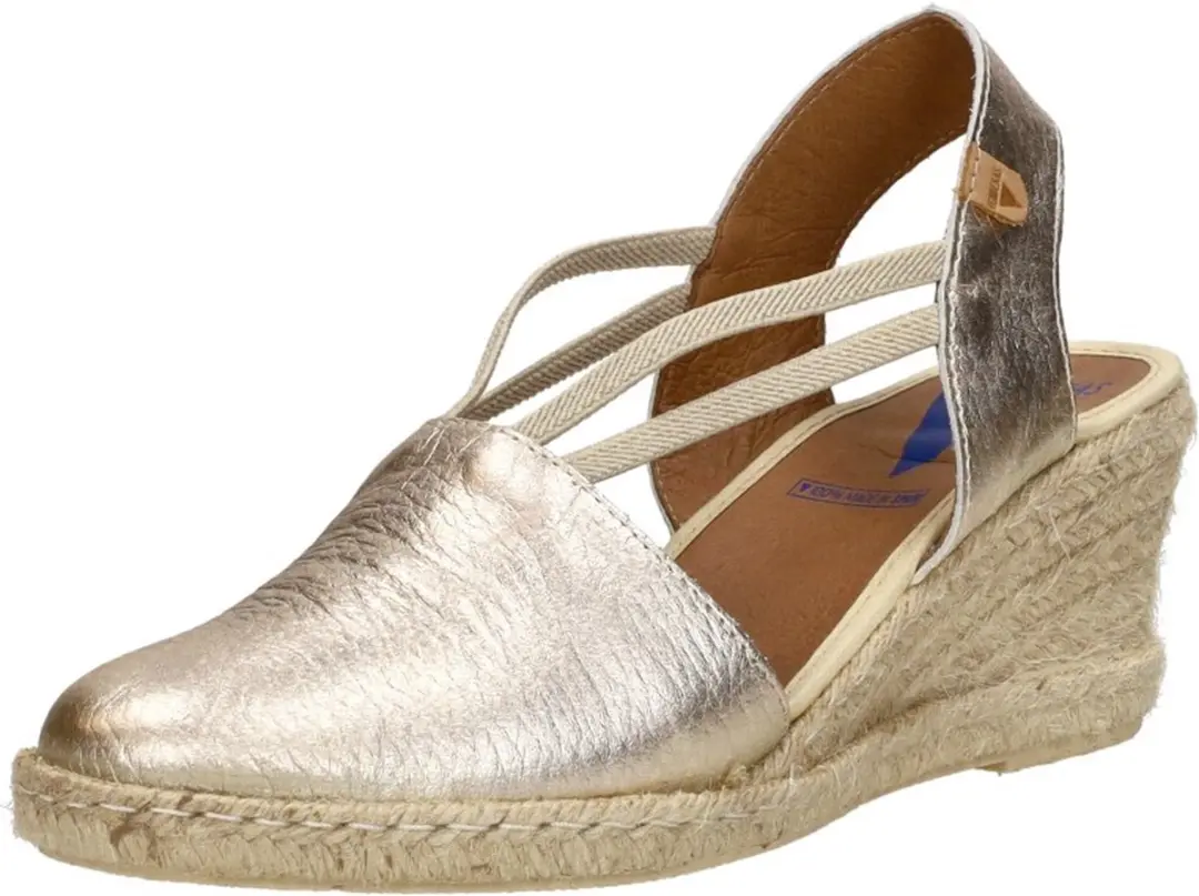 Verbenas Maika Sandalen Touwzool - goudkleur - Maat 39 - afbeelding 3 van 6