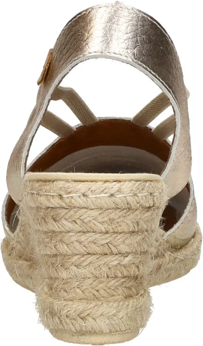 Verbenas Maika Sandalen Touwzool - goudkleur - Maat 39 - afbeelding 5 van 6