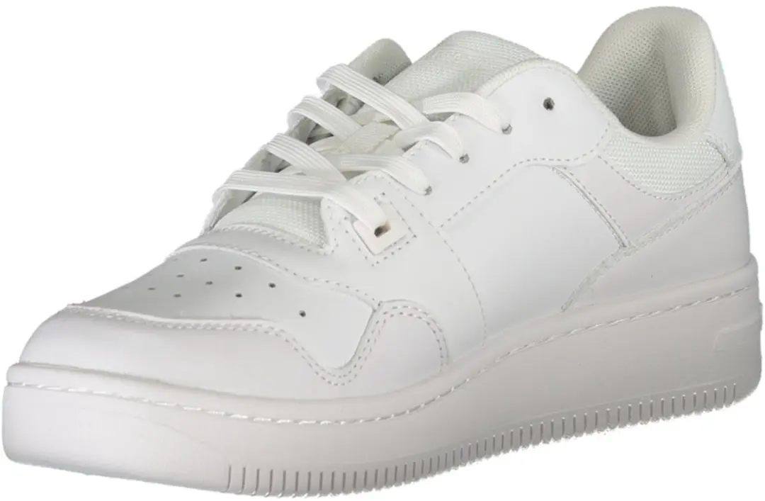 Tommy Hilfiger TJW Retro Basket Essential Dames Sneakers - Wit - Maat 39 - afbeelding 5 van 6
